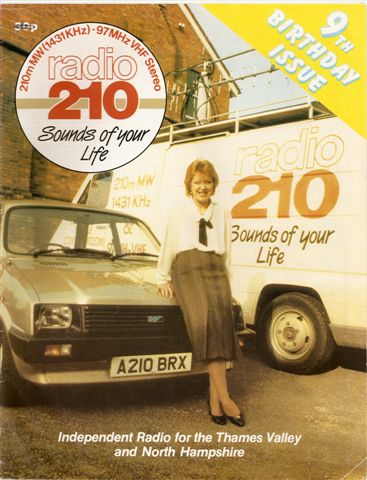 Radio 210 Magazine from 1985